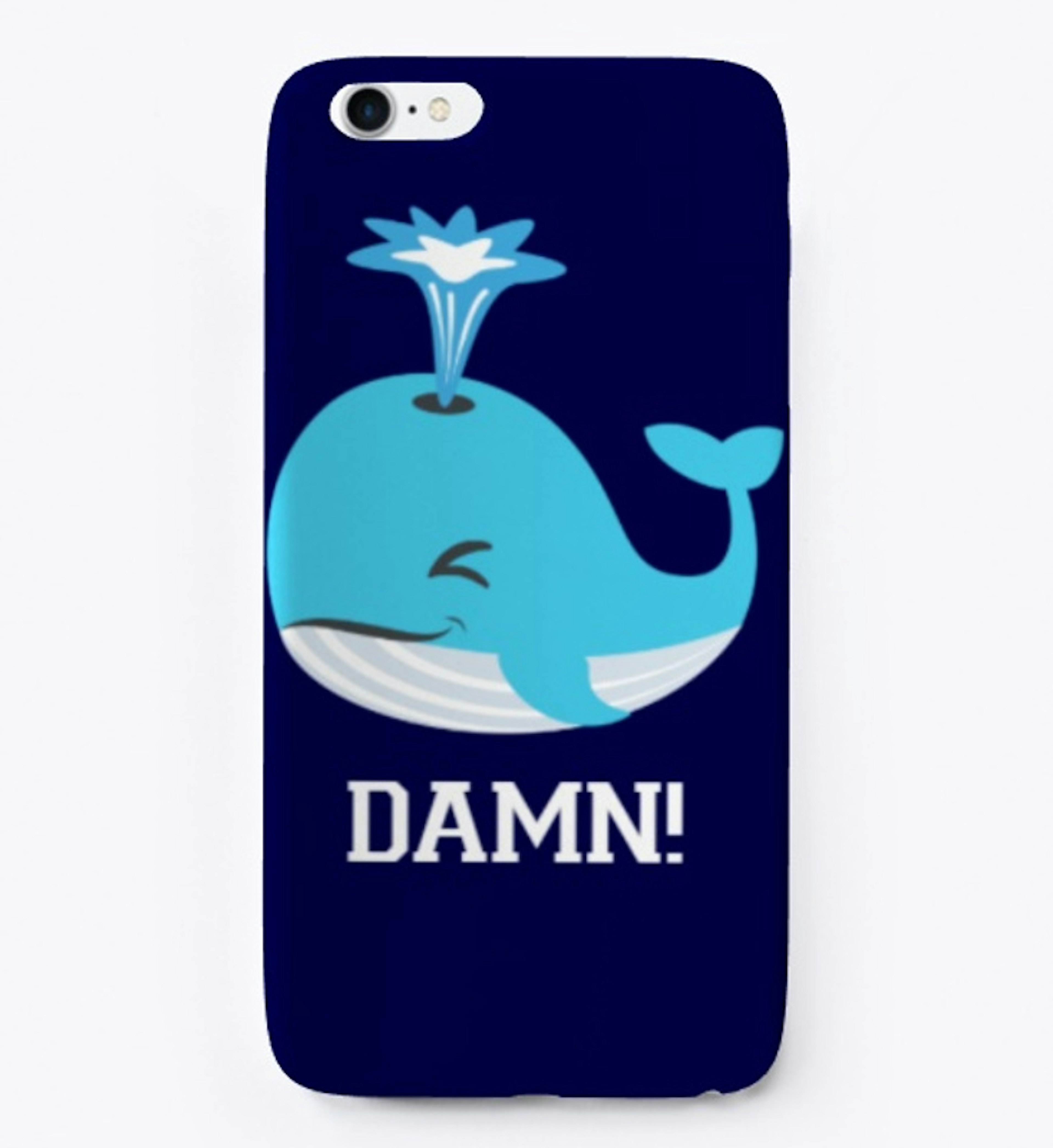 Whale Damn! (Iphone case)